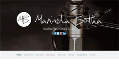 Desktop Screenshot of marindabotha.co.uk